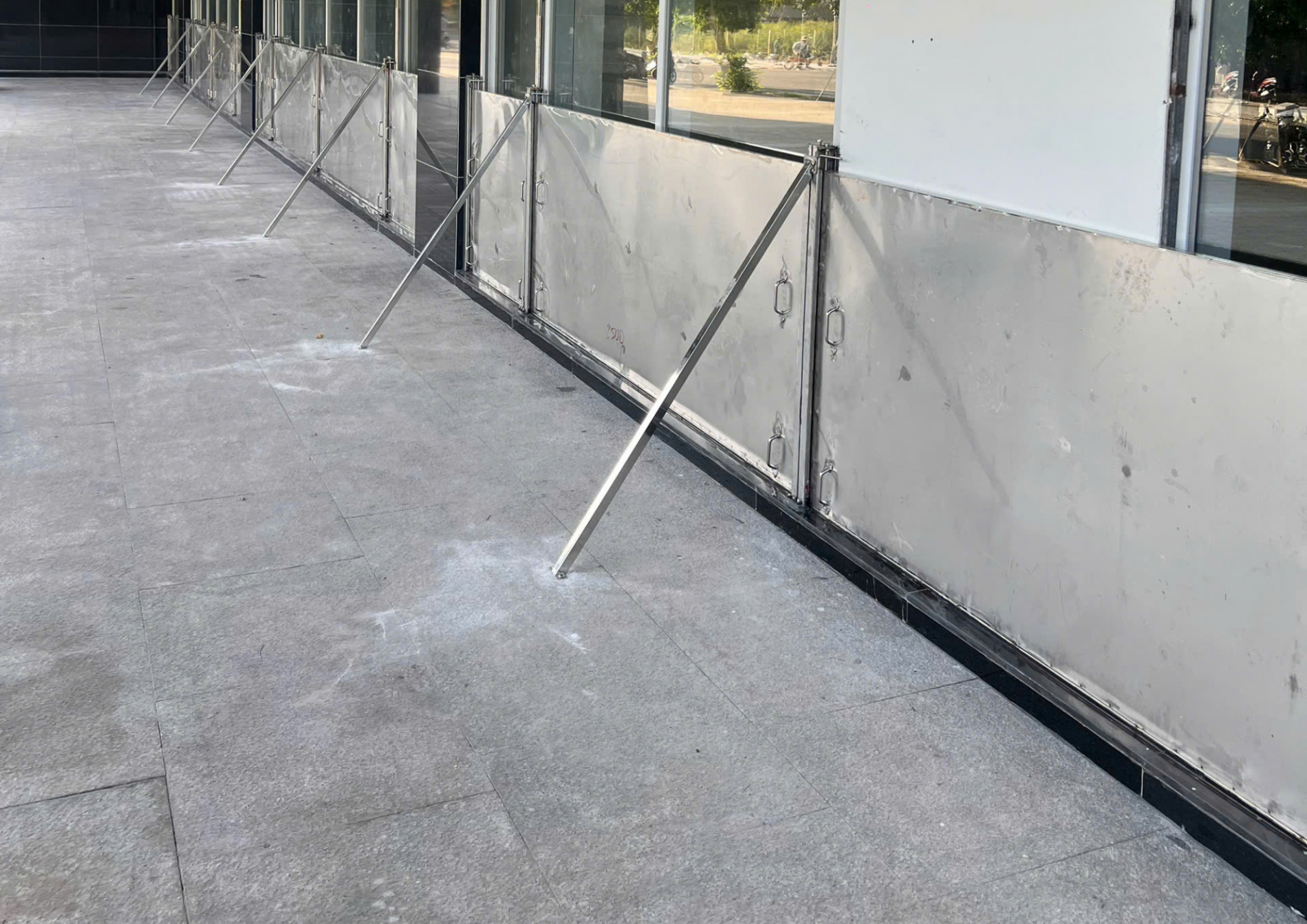 Cửa Chống Ngập Nguyên Tấm Inox 304