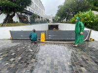 Hệ thống chống ngập khách sạn Silk Path Grand Huế